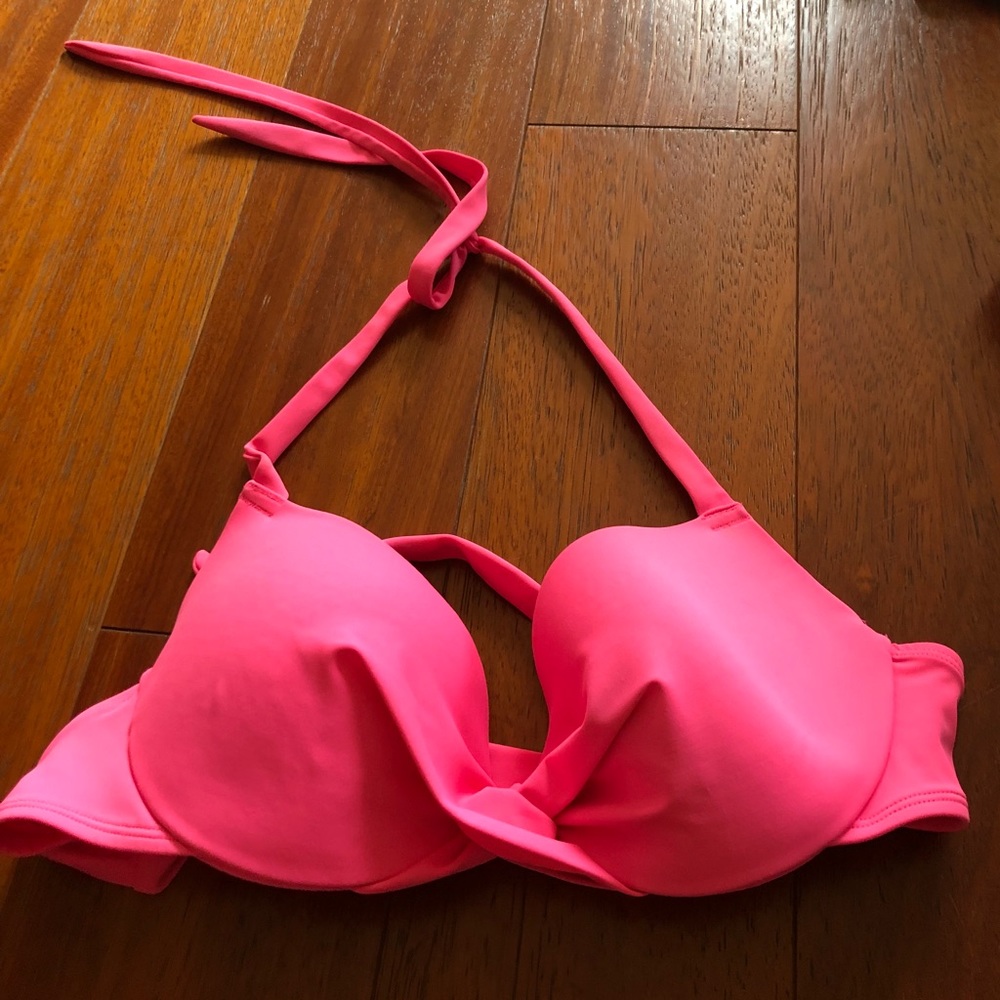 Hot pink bikini 👙 top H&M 34C
